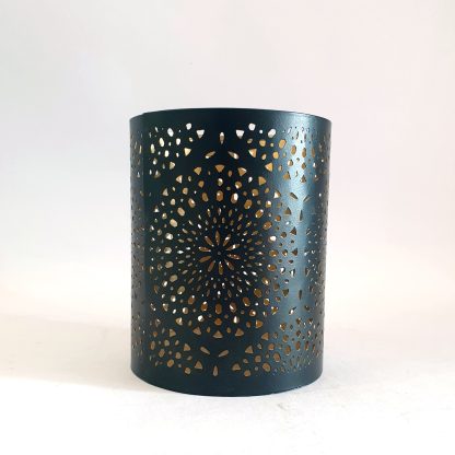 Black circle votive design 2