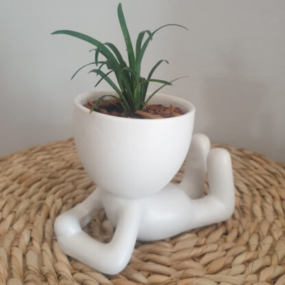 Ceramic figure planters