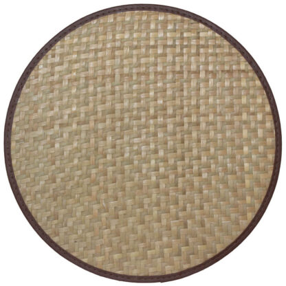 Indo woven bulrush placemat