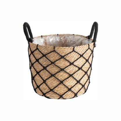 Basket cotton rope black