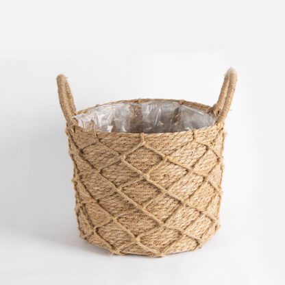 Basket cotton rope natural